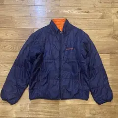 mont-bell リバーシブルジャケットネイビー/オレンジ　150