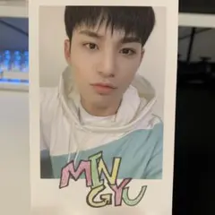 Seventeen ミンギュ　チェキ風カード