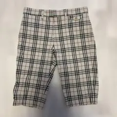 ゴルフ女子】バーバリーゴルフ ハーフパンツ ノバチェック レディース