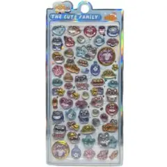 【最短当日発送！】　3Dシール　立体シール　ぷっくり　柴犬　イヌ　いぬ