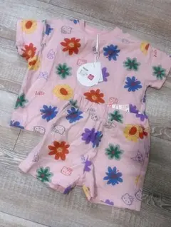 サンリオ　kitty マイメロ　セットアップ　パジャマ90 新品未使用