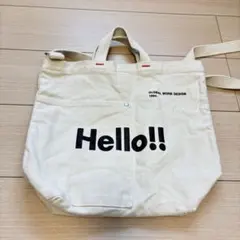 GLOBAL WORK 2way キャンバス ショルダーバッグのサムネイル