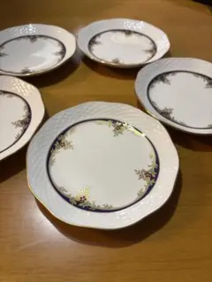 ナルミボーンチャイナ・NARUMI BONE CHINA プレート 皿 5枚のサムネイル