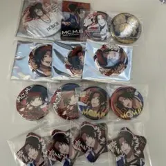 ヒプノシスマイク ヒプマイ 山田二郎 バスブロ 缶バッジ セット