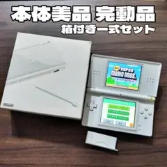 本体美品 完動品 ニンテンドーDS Lite ホワイト 本体 一式セット