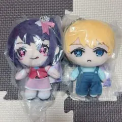 推しの子 ぬいぐるみ マスコット 星野アイ アクア 2点セット