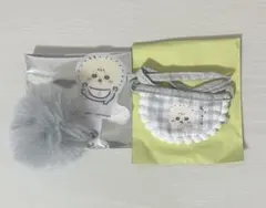 ちいかわベビー ラッコ　ノベルティ　よだれかけ　セット