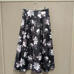 ミシュマッシュ MischMasch フラワープリントフレアスカートsize36