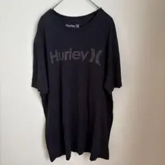ハーレー ロゴ柄 半袖Tシャツ クルーネック半袖 L 黒 コットン お出かけ