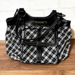 BURBERRY チェック柄 ハンドバック