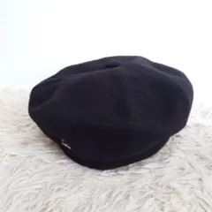 KANGOL カンゴール ベレー帽 帽子 M レディース ブラック 黒色