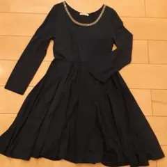 秋冬物ワンピース