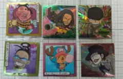 ONE PIECEウエハース シール 6枚まとめ