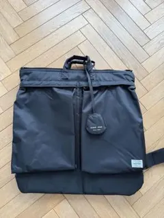 25AW PORTER × HYKE HELMET BAG Black