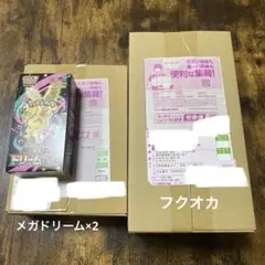 ポケモン　スペシャルBOX フクオカ　MEGAドリームEX✖️2