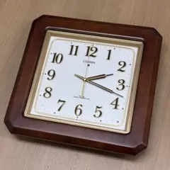 【ジャンク】CITIZEN 電波掛時計 RADIO CONTROLLED 電池式