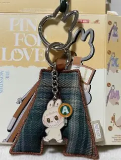 100%正規品!!!PIN FOR LOVEイニシャルチャームA