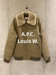 A.P.C.×Louis Ｗレザーブルゾンヤギ革ジャケットアーペーセーma1 2025年最新】a.p.c louis wの人気アイテム - メルカリ
