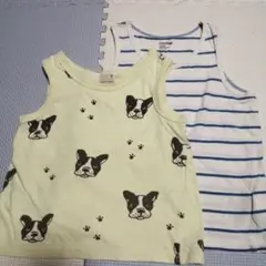 petit main & babyGap タンクトップセット 100cm　2枚