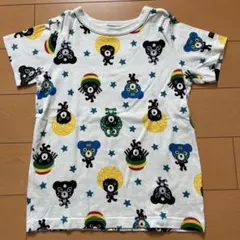 ミキハウス　ダブルビー　アフロBくん　Tシャツ　120㎝