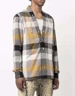 【定価22.3万】RICK OWENS LARRY SHIRTのサムネイル