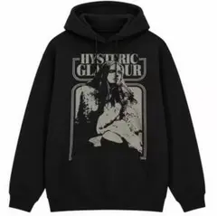 HYSTERIC GLAMOUR グラフィック パーカー ブラック