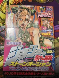 JOJO 2003 カレンダー ストーンオーシャン ジョジョの奇妙な冒険 第6部