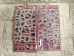 サンリオ ハローキティ 海外限定50周年記念シール 2枚セット ㉑