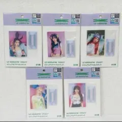 LESSERAFIM CRAZY ビジュアル アクリルスタンド 全5種セット