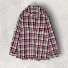 GAP/ギャップ　プルオーバーシャツ　トップス　チェック　長袖　綿100　Ｓ