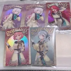 にじさんじ　ウエハース　５枚セット