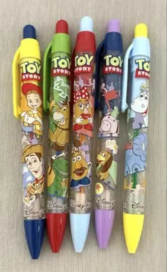 ディズニー トイストーリー シャープペン ボールペン ハサミ 5点セット