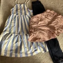 ZARA キッズキャミワンピース　motherwaysフリルキュロット120cm