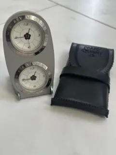 【動作未確認】MARY QUANT ワールドツインクロック 時計 置時計