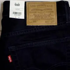 Levi's 555 リラックスストレート W33 L32 リーバイス ブラック