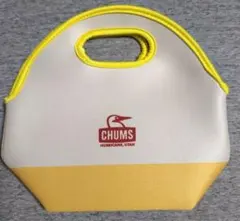 CHUMS ハンドル付きランチバッグ ホワイト・イエロー（ご購入可能）