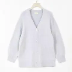 【最終値下げ】anmille アンミール もこもこロングカーデのサムネイル