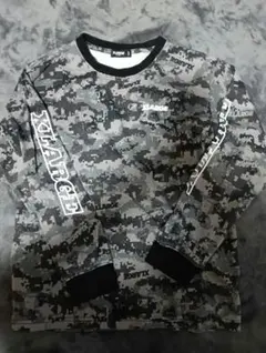 XLARGE 迷彩柄 長袖　ロンT　カットソー 140cm X ラージ