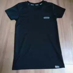 速乾OUTDOOR ブラック Tシャツ　スポーツやアウトドアに150のサムネイル