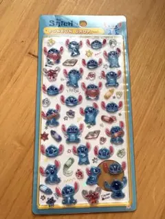 ボンボンドロップシール　スティッチ　シール　ディズニー