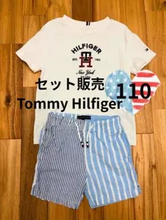 Tommy トミーヒルフィガー Tシャツ ハーフパンツ セット 110