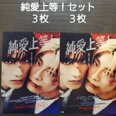 映画　純愛上等！セット　チラシ　フライヤー