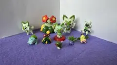 くさ・むしタイプポケモン フィギュアセット　10体