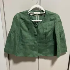 DONEYcasa ジャケット 麻 グリーンのサムネイル