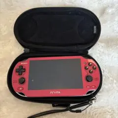 PS Vita PCH-1000 コズミックレッド 本体 SDカード8GB付き