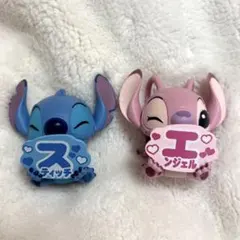 ディズニー 推してねマスコット スティッチ エンジェルセット