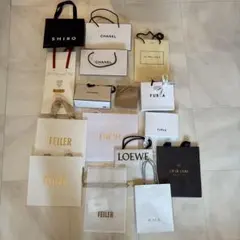 ショップ袋セット（SHIRO, CHANEL, Dior他）