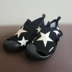CONVERSE サンダル スター柄 ブラックのサムネイル