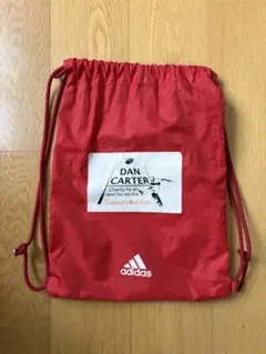 DAN CARTER チャリティーバッグ+無地 ラグビーシューズケース巾着袋2枚のサムネイル