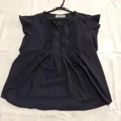 ナノ・ユニバース半袖ブラウス　トップス